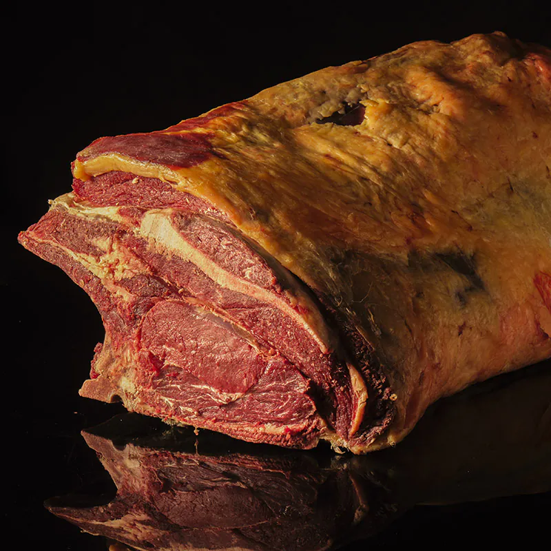 Rücken von der Rubia Gallega, gereift